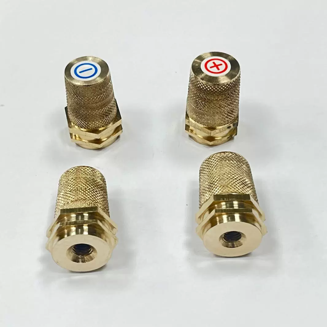 厂家微型快拧接头迷你型保护开关铜桩头铜头螺纹m 6m8m 10