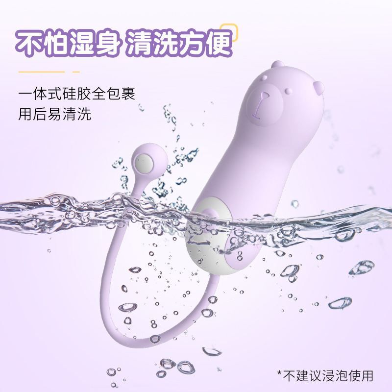 Huevo Vibrador Femenino de 10 Frecuencias Recargable USB de ABS para Masturbación image 3