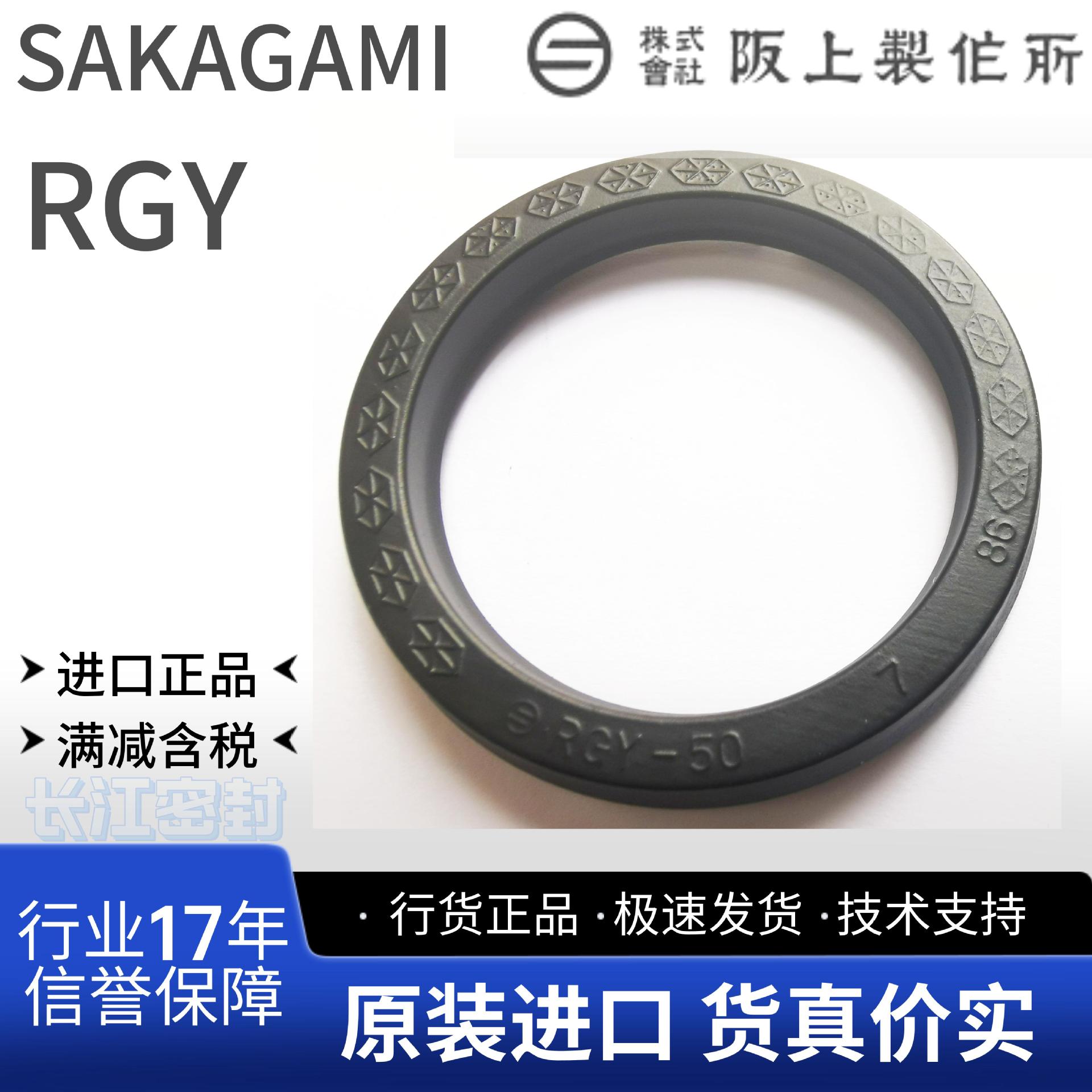 日本阪上SAKAGAMI油封RGY-45 55 60 250 65 70B 75 180 200 224