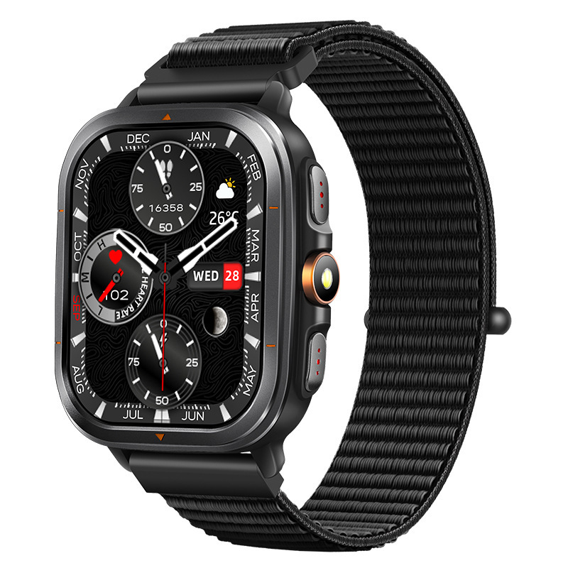 Ts500 (Da Fit) Bluetooth Call Barometric Altitude Compass Gps Blood Oxygen Blood Oxygen Monitoring Smart Watch