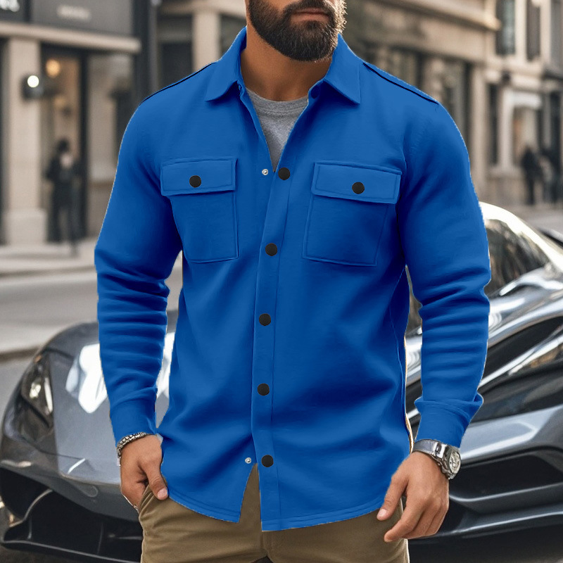 Primavera y otoño transfronterizos chaqueta de hombre Europa y América marca de moda transfronterizos chaqueta delgada de moda para hombres de comercio exterior image 13