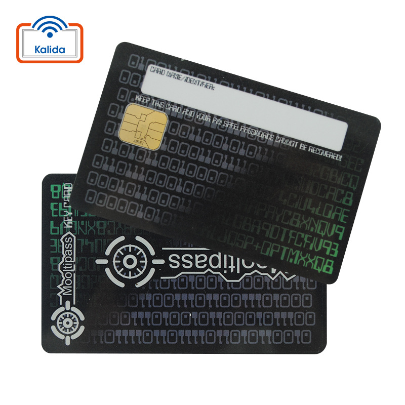 接触式ic芯片会员卡 做4442芯片卡ic卡印刷