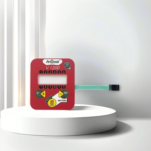 Pvc Membrane Switch Production Pet Bulge Button Surface Sticker Microcomputer Equipment Silver Paste Line Conductive Film