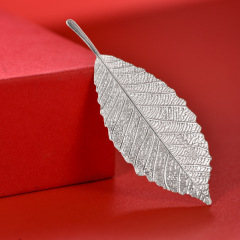 Pure Silver 999 Small Leaf Gongfu Tea Tea Pet Accessory Softens Water, Fine Silver Sheet Investment and Collection Gift