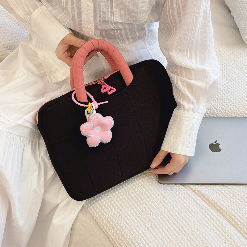 Suitable for Apple Lenovo Xiaoxin 13/14 HP Huawei Large Capacity Handbag Computer Bag Notebook Bag Suitable for Apple Lenovo Xiaoxin 13/14 HP Huawei Large Capacity Handbag Computer Bag Notebook Bag