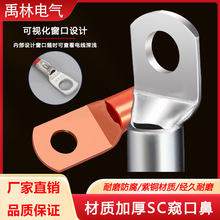 跨境专供美规铜鼻子SC端子套装170PCS环形接线片蓄电池接线端子