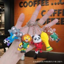 2026美加墨世界杯钥匙扣挂件周边产品吉祥物盲盒跨境足球小公仔