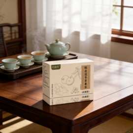 明膳师陈皮茯苓苹果茶黄盒100g甄选原料源头工厂一件代发