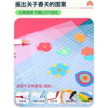 pvc͸�������zƬ���ֹ�diy�bӆ����Ƥ��Ĥa3a4��ͯ���g�L��������