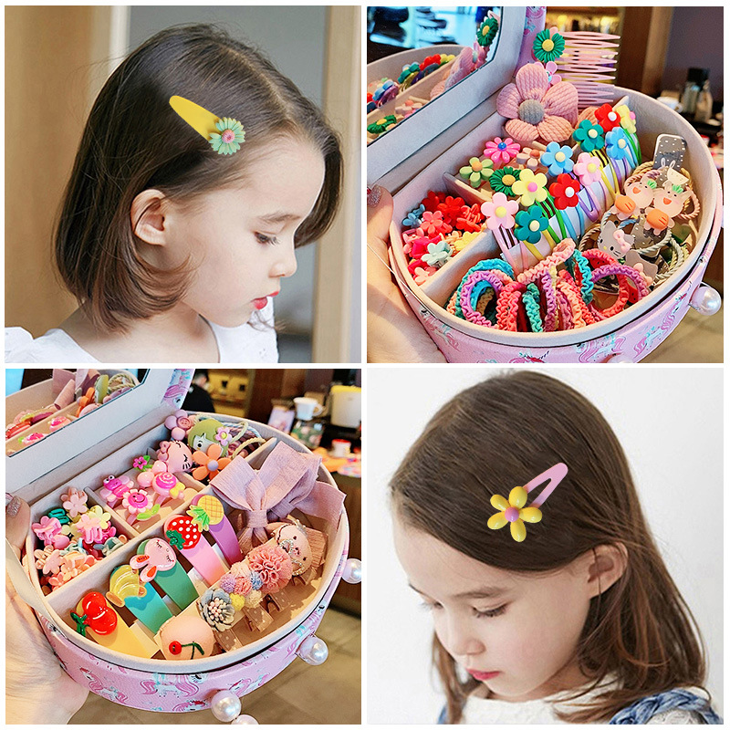 Girls' high-end hair accessories set pri...