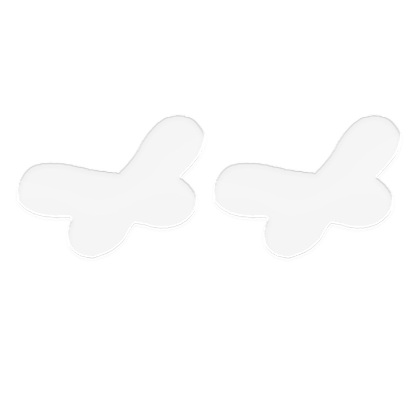 Upgraded boxed butterfly-shaped elf ear patches