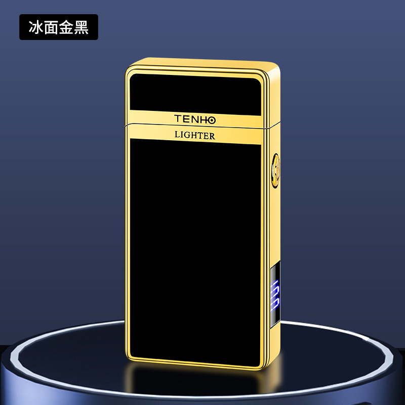 얼음 표면 골드 블랙