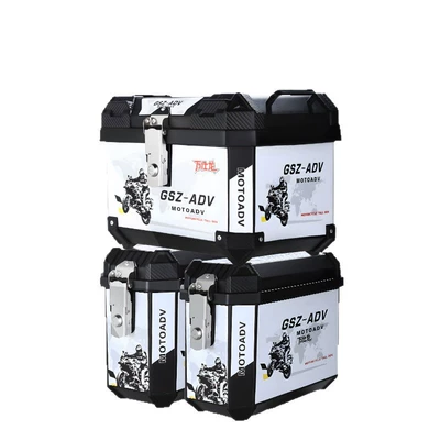 Tail Box Quick Release Waterproof: Motorcycle trunk