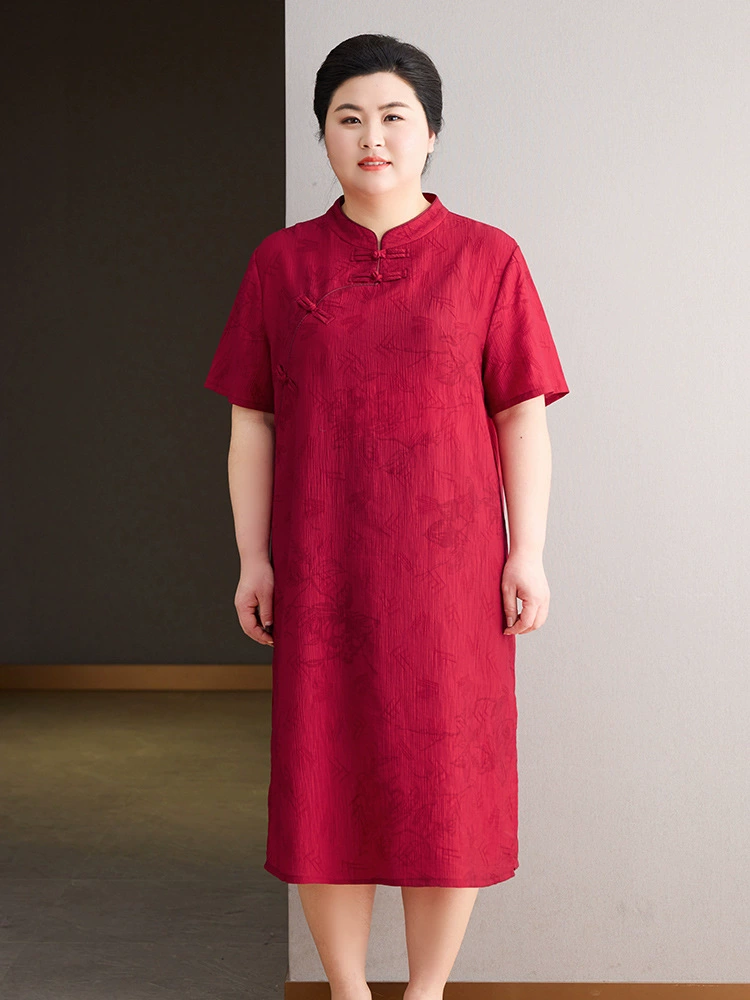8892 Tianshi Cheongsam Red