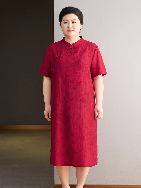 8892 Tianshi Cheongsam Red