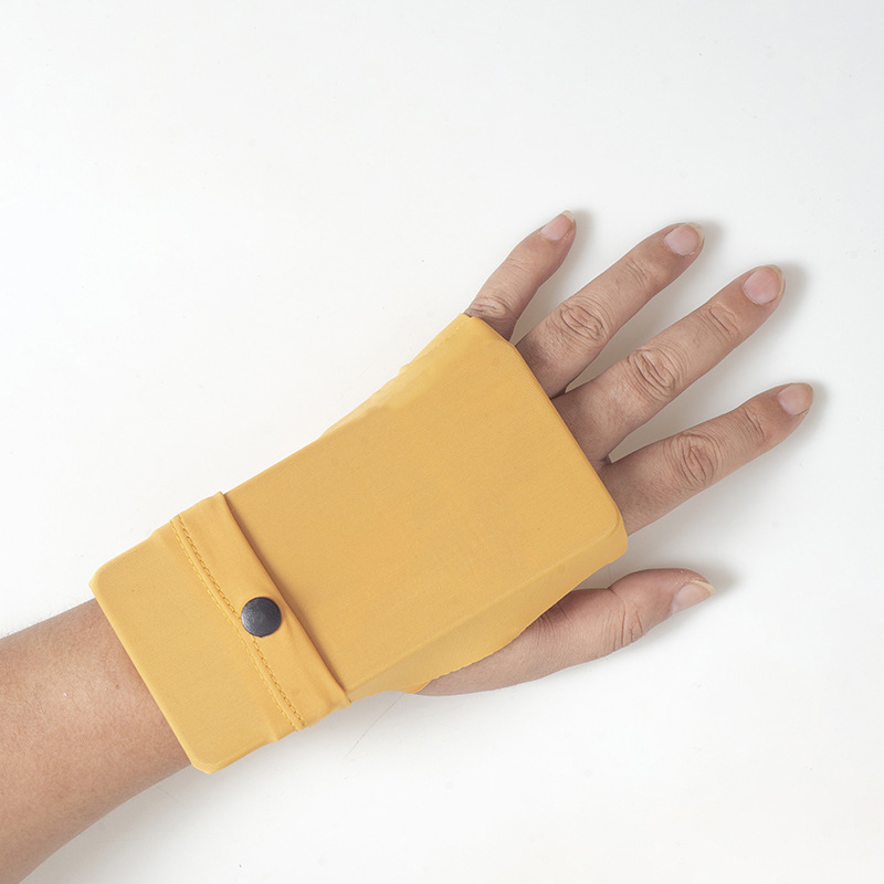 Nueva moda deportes brazo bolsa al aire libre correr teléfono móvil bolsa hombres y mujeres corriendo maratón bolsa de mano guante de seda de hielo bolsa