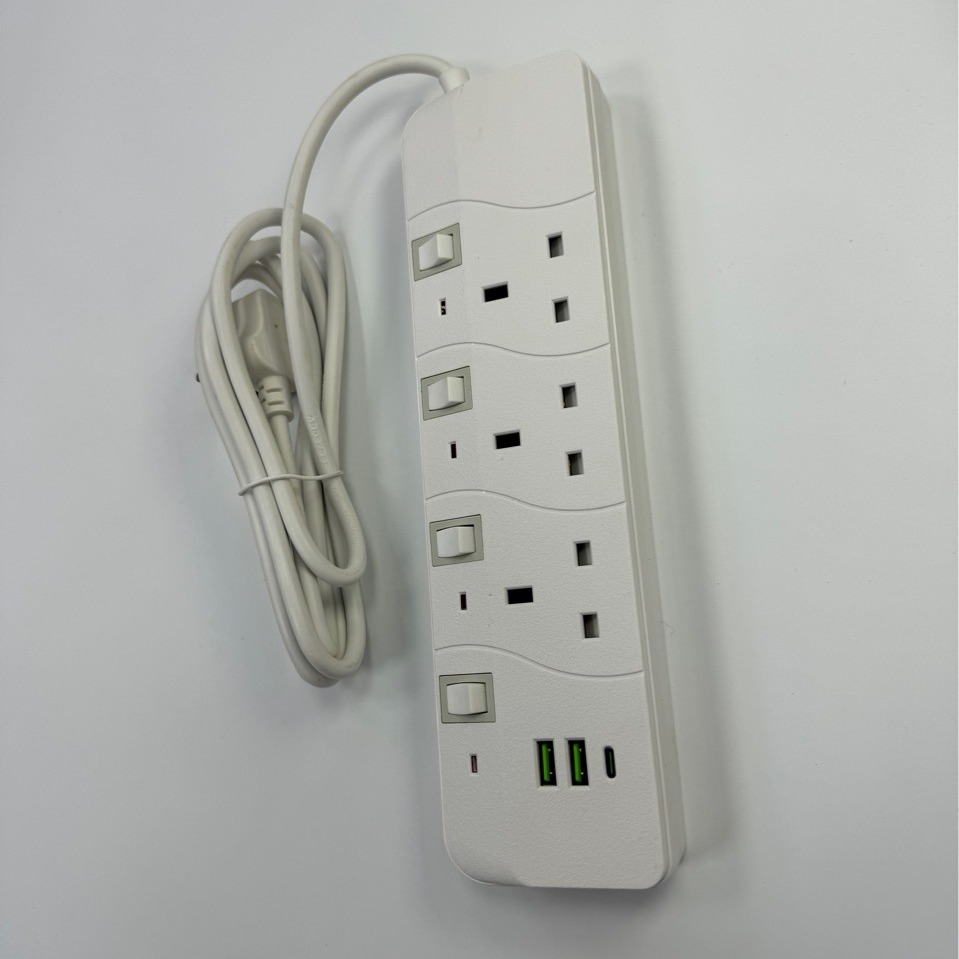 英标孔跨境排插独立开关速卖通ebay外贸带USB type C