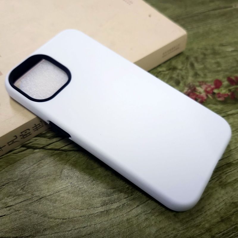 Two-in-one round-edge film phone case for Apple 15promax protective case thermal transfer all-inclusive material blank