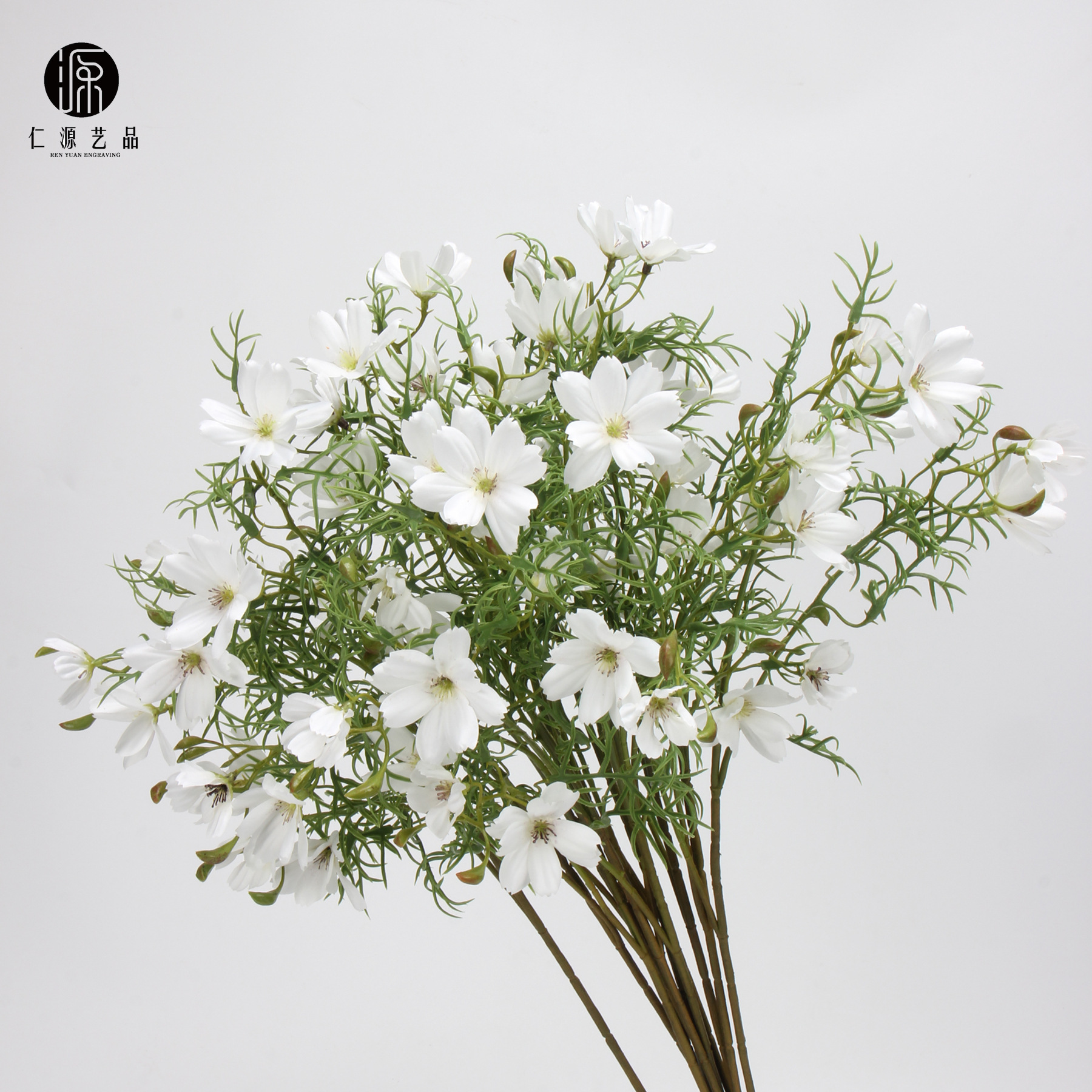 工厂直销 仿真花矢车菊小雏菊假花 婚庆插花配材家居花艺装饰田园