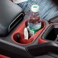 Подходит для Porsche Water Coaster Macan Cayenne, ящик для хранения, силиконовый противоскользящий пылезащитный коврик, модификация интерьера, палка