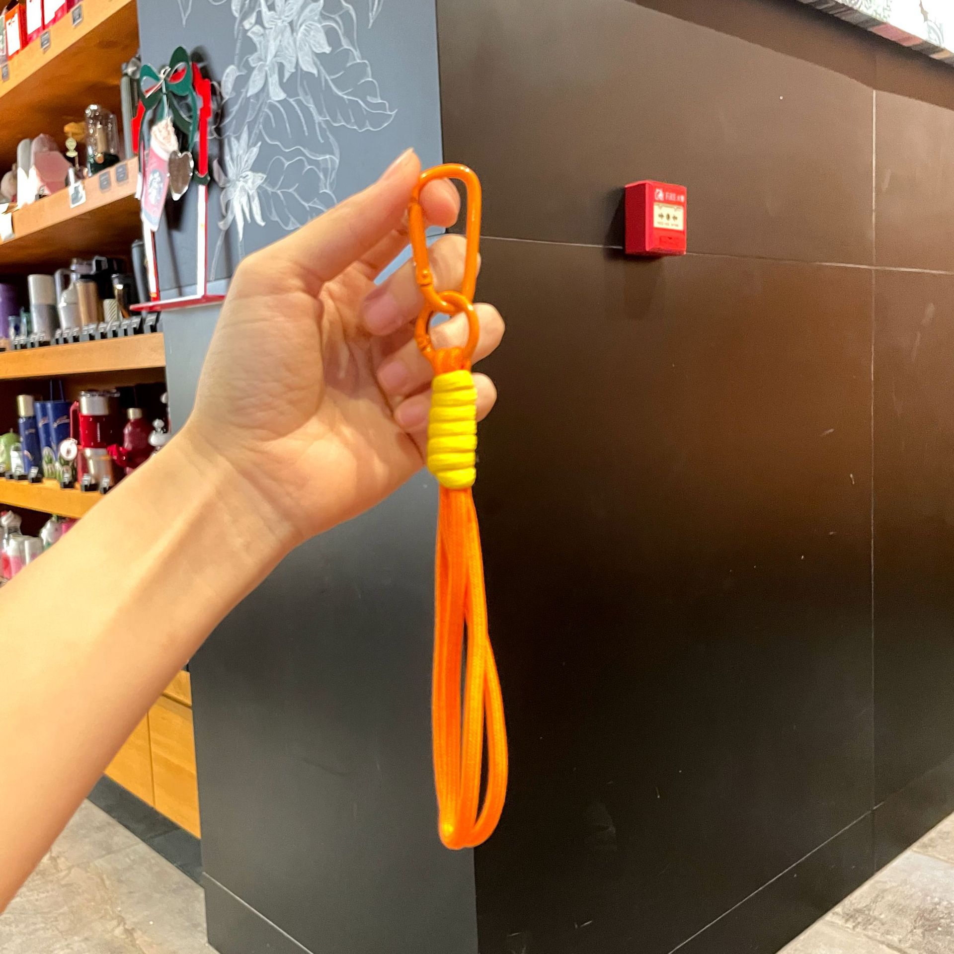 Unlabeled double rope-orange