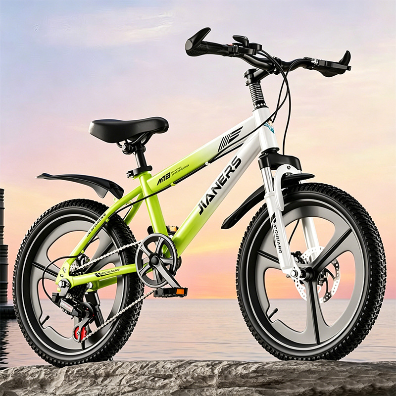 Nuevas bicicletas de 6 - 17 años, niños y niñas, estudiantes de primaria, niños de edad media, niños de velocidad única, bicicleta de montaña adolescente, rodillo de bicicleta image 15