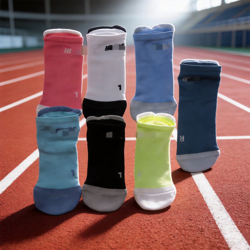 Cep Gradient Compression Socks for Running, Fitness, Breathable, Quick-Drying, Non-Slip, Low-Cut Sports Socks, Marathon Cross-Border Wholesale