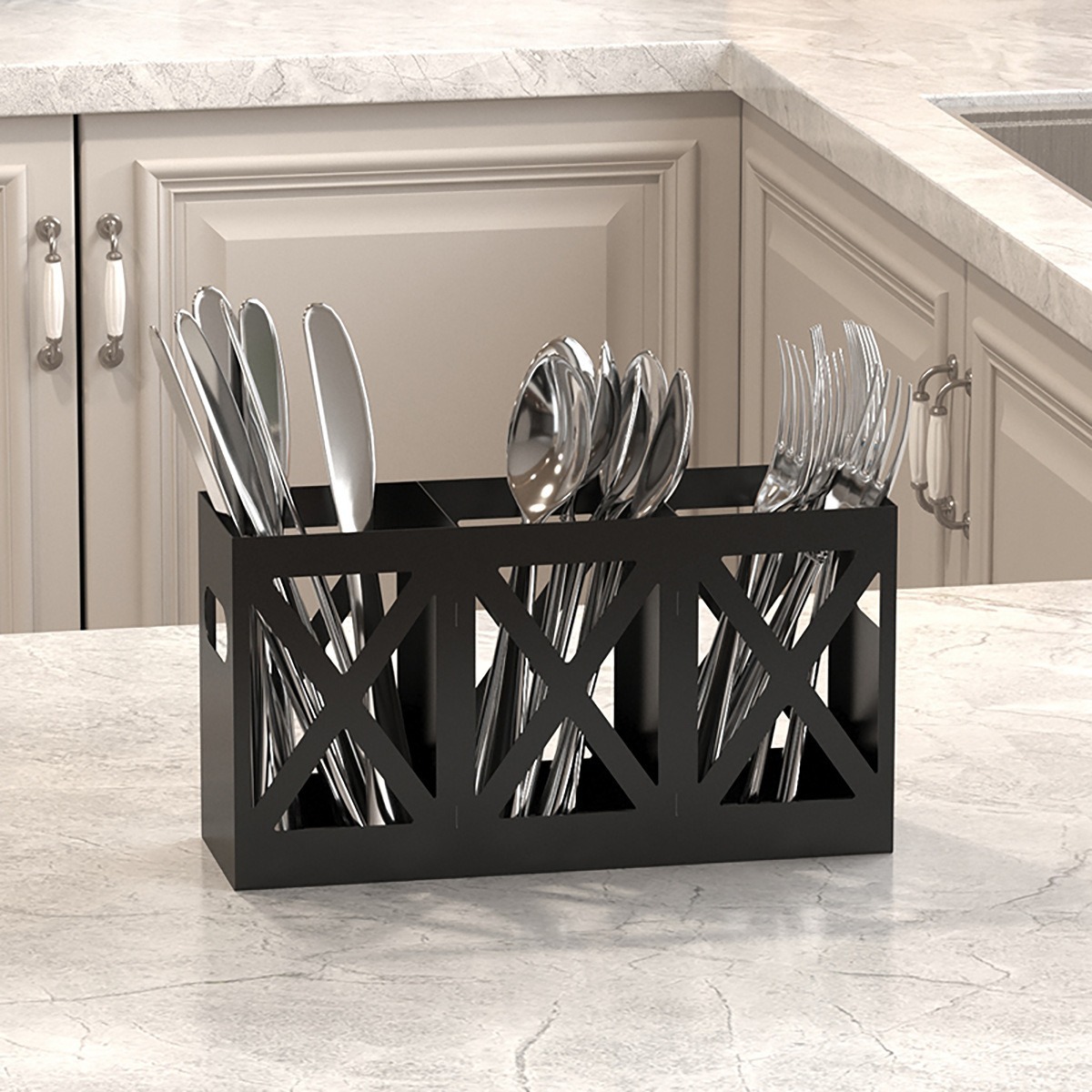 Palillos de encimera, tubos de almacenamiento, jaulas para palillos multifuncionales para el hogar, estantes para suministros de vajilla, palillos para escurrir en la cocina, palillos para palillos