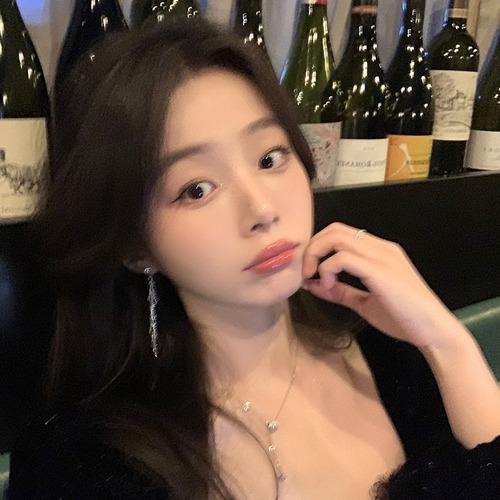 Wheat tassel earrings, feminine, high-end, light luxury, niche design earrings for women, 2024 new hot style earrings