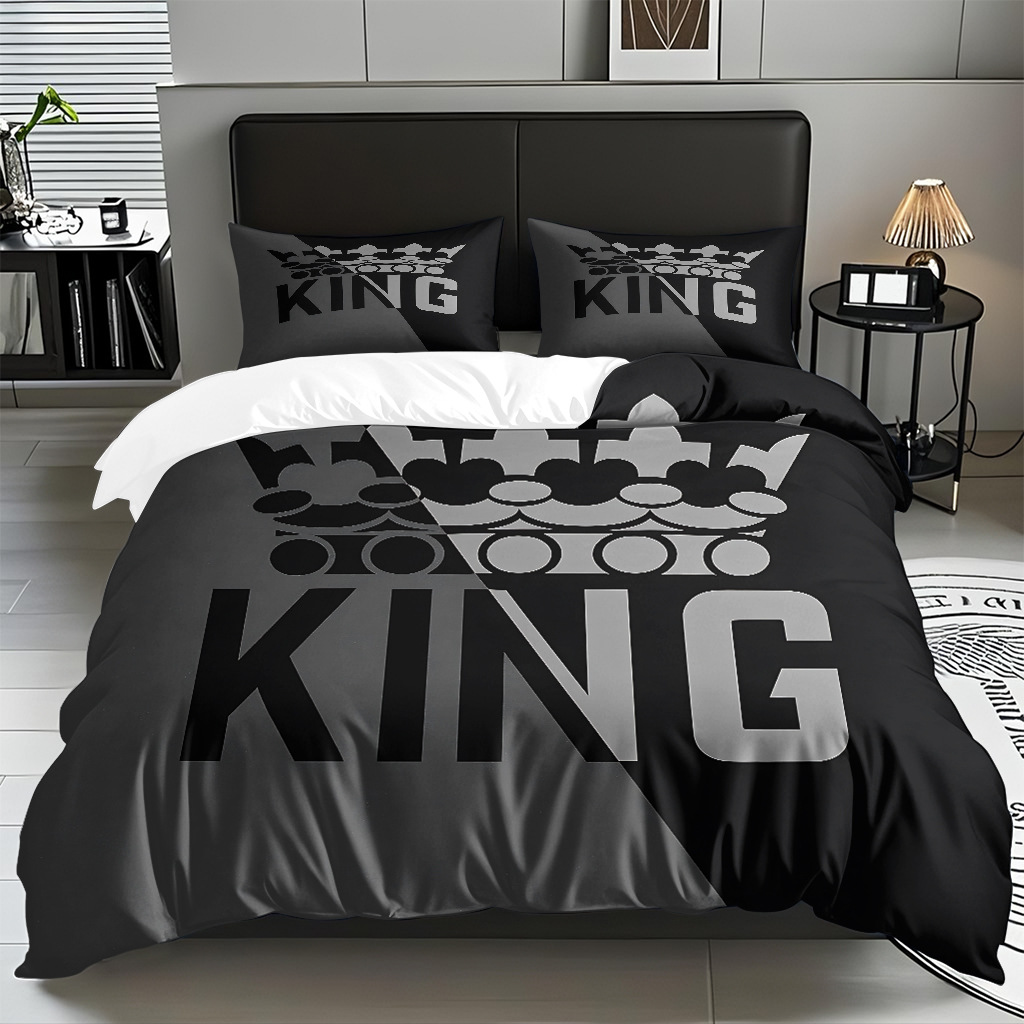 Explosiones transfronterizas en casa venta caliente King letras digitales impresión polirido kit fuente fábrica TEMU / JIT