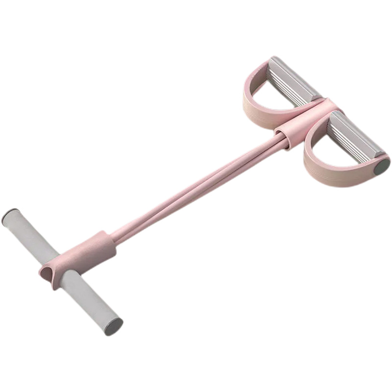 Pedal artefacto de tensión con vientre delgado abdominales ayuda equipo de fitness femenino hogar pequeño trago volar cuerda elástica