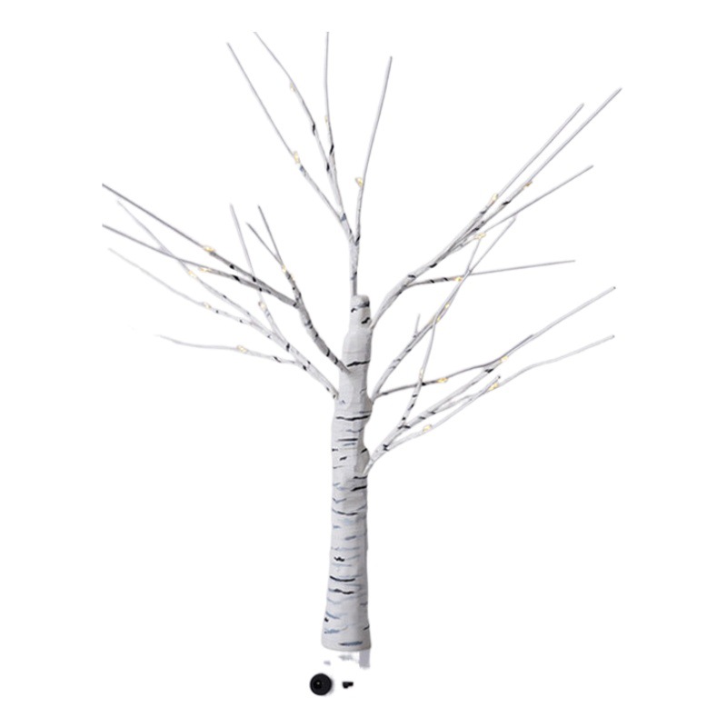 Luz de Navidad LED transfronteriza lámpara de abedul lámpara de árbol de huevo lámpara de árbol decoración de regalo de habitación al aire libre árbol de simulación de Halloween