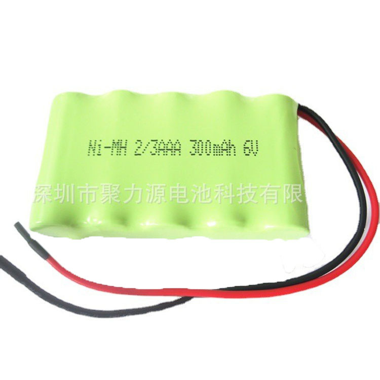 供应充电电池/镍氢电池2/3AAA300 6.0V异形AAA电池玩具