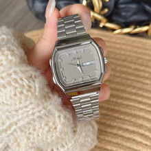 新款个性防水星期大盘石英女表手表日历粉色厂家直销女士时尚欧式