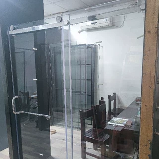 出口认证钢化玻璃15MM铝合金整体淋浴房可出口加纳