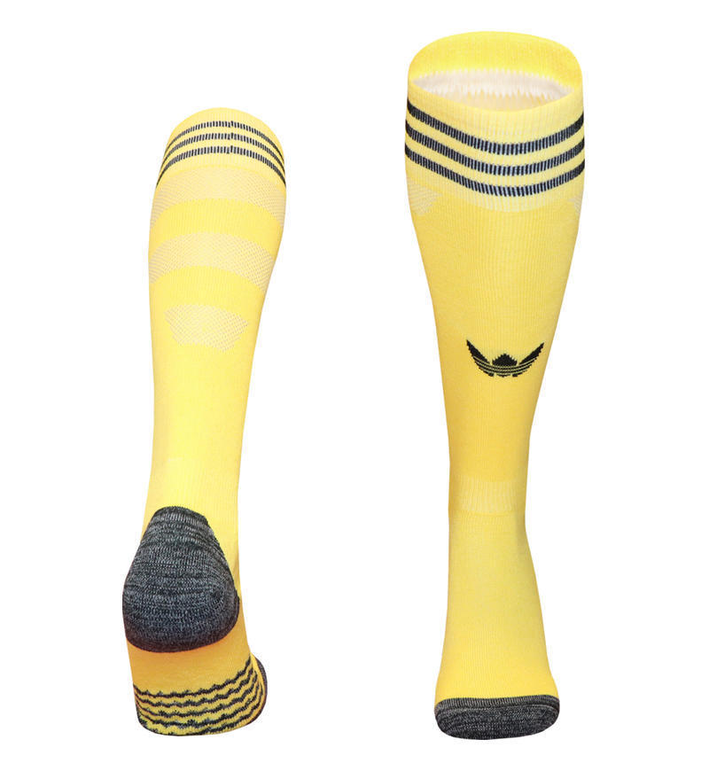 26 club tailandés Copa del Mundo calcetines de fútbol para hombres toallas profesionales sobre la rodilla antideslizante calcetines gruesas para adultos y niños