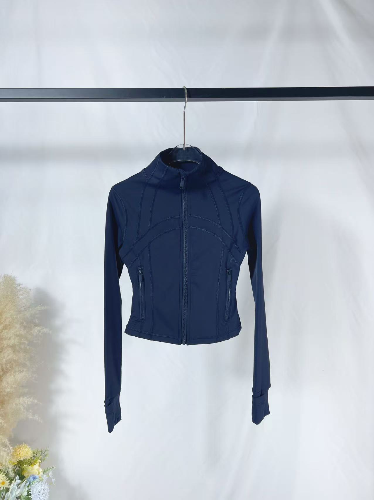 Navy short jacket