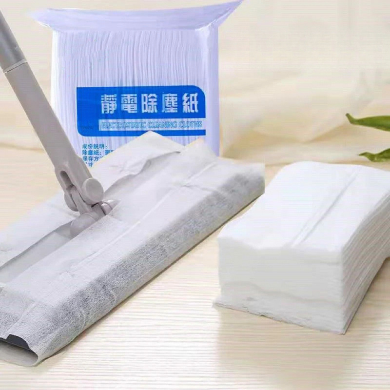 Household Electrostatic Dust Removal Paper, Pet Hair Cleaning Paper, Non-Woven Fabric for Mopping, Dual-Use for Dry and Wet Hair Care, Household Static-Free