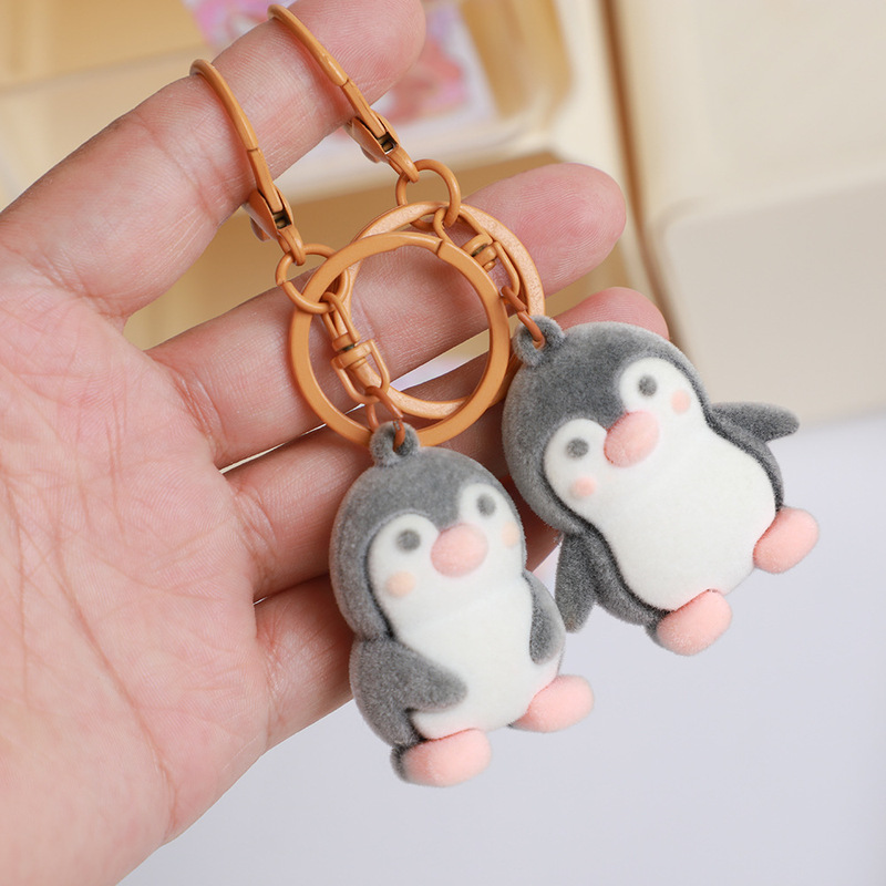 Cute Plush Penguin Keychain Creative Pendant School Bag Decoration Cute Plush Penguin Keychain Creative Pendant School Bag Decoration
