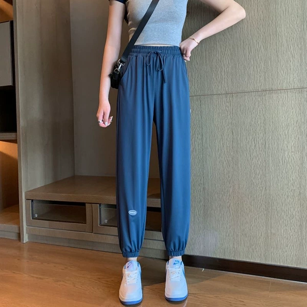 Blue logo model [high-end ice silk fabric]