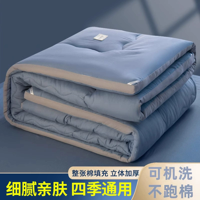 Летнее охлаждающее одеяло для студенческого общежития, одеяло с индивидуальным кондиционером, утолщенное зимнее одеяло, хлопковое одеяло, наполнитель для одеяла, универсальное всесезонное одеяло для весны и осени.