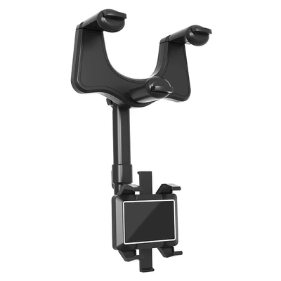 Car mobile phone bracket rearview mirror bracket car mobile phone bracket multifunctional rotating mobile phone bracket factory direct sales (Car phone holder) - clip