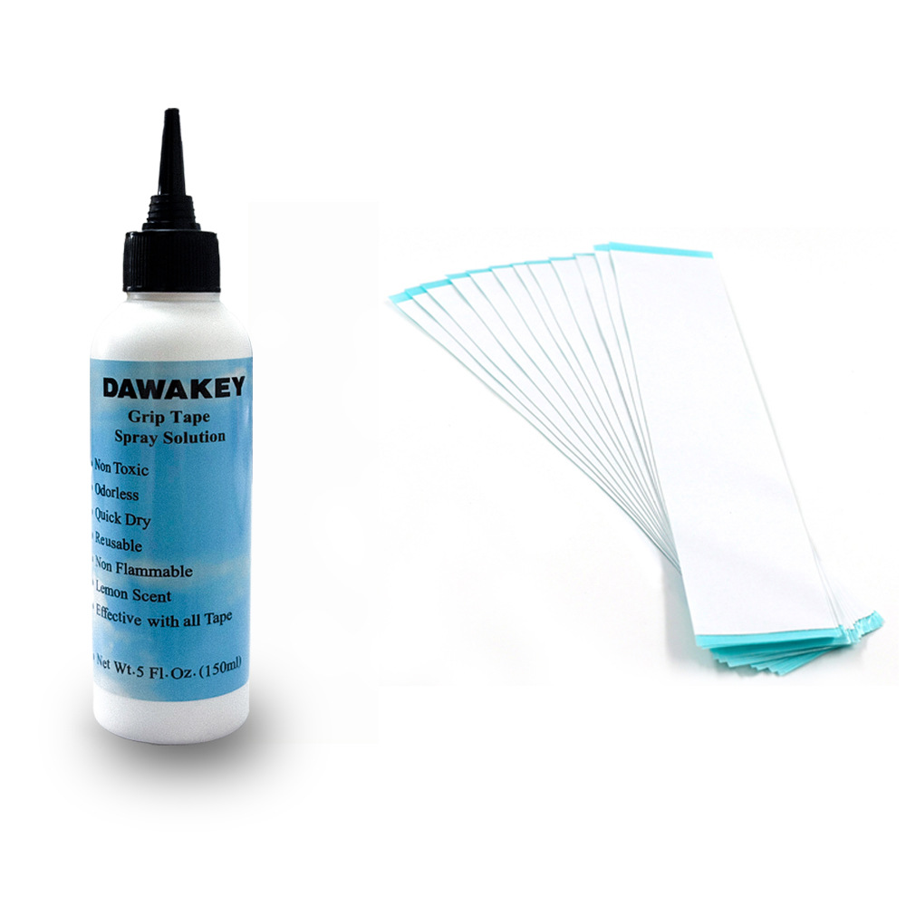 양면테이프+용제