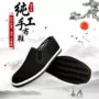 防滑耐磨劳动手工黑布鞋