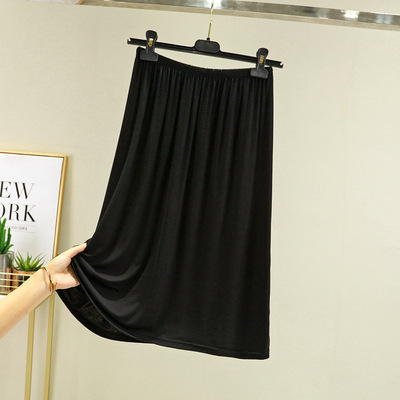 外国貿易の新しい女性用裏地付きボトムスカート、夏用ショートスカート、露出防止スカート、透け防止スカート、屋外で着用できるホームスカート|undefined
