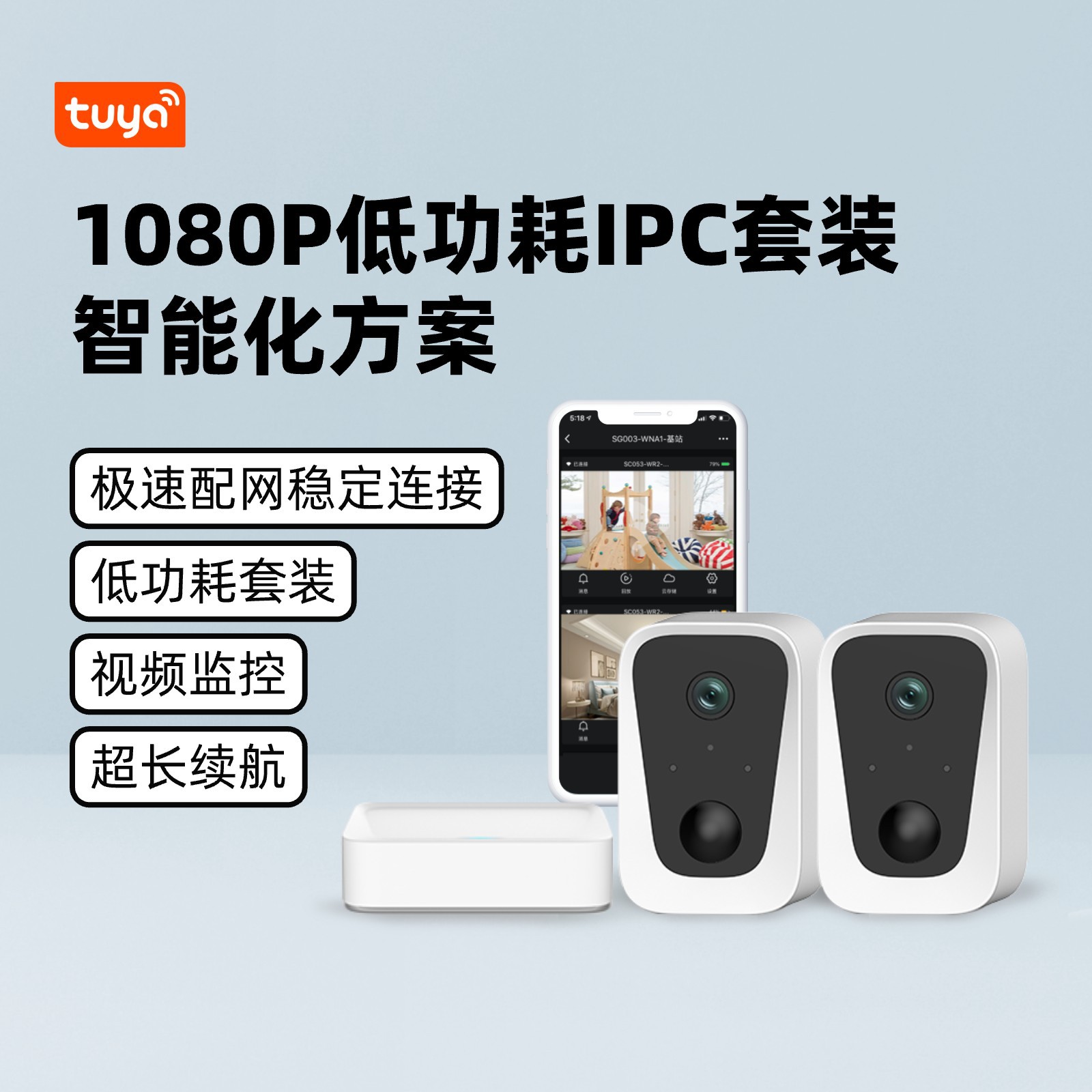 1080P 저전력 IPC 패키지 지능형 솔루션