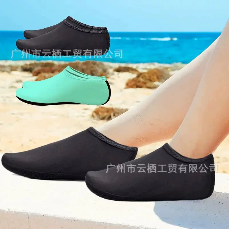 Пляжные носки, бахилы для подводного плавания, общее снаряжение, носки для плавания и дайвинга, носки для подводного плавания, носки для плавания, нескользящие (ликра)
