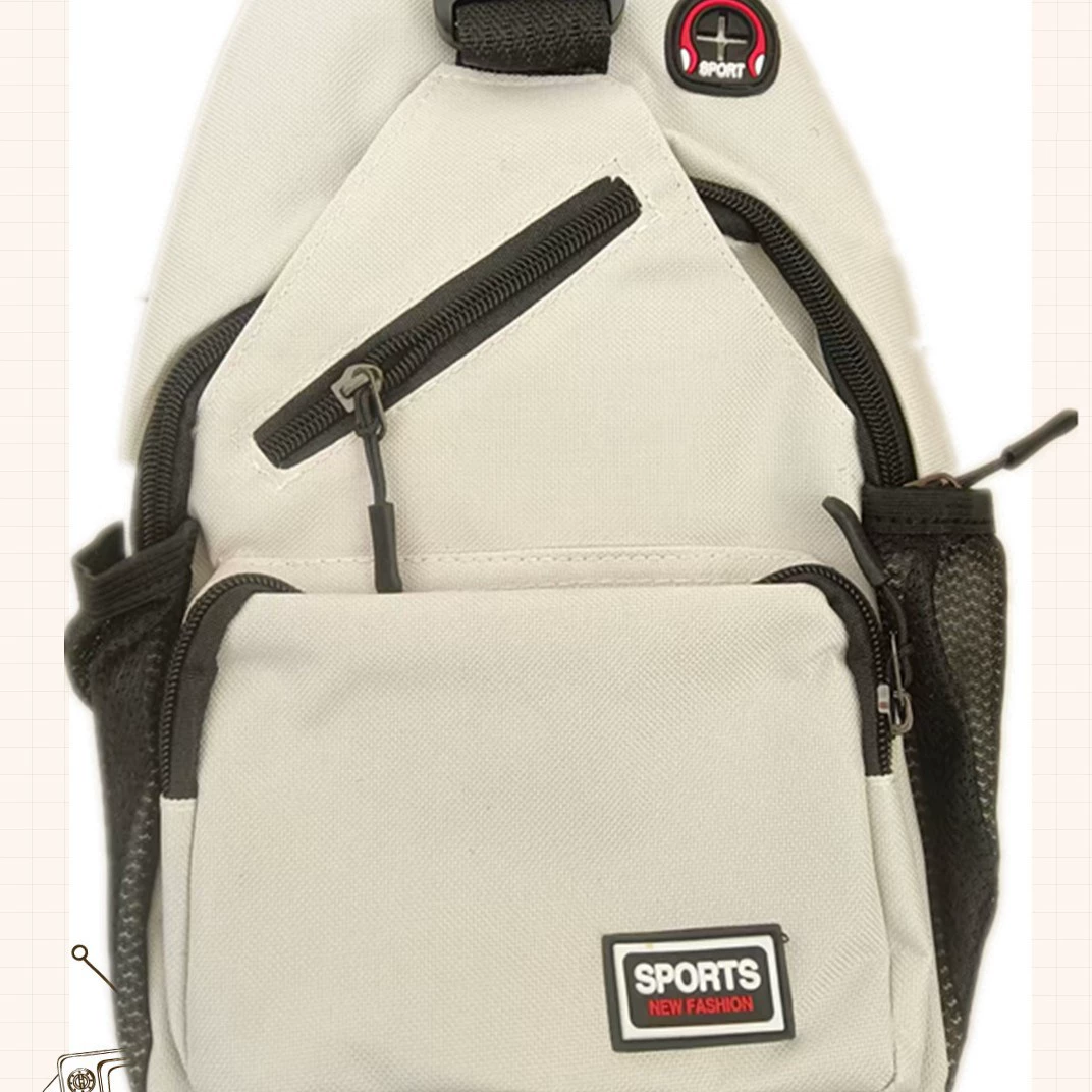 2024 новая мужская и женская (на одно плечо) (на два плеча) нагрудная сумка на молнии, мужская и женская модная сумка, скидка на большие объемы