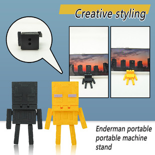 Cross-Border New Portable Phone Holder Portable Mobile Phone Holder Retractable Plastic Holder