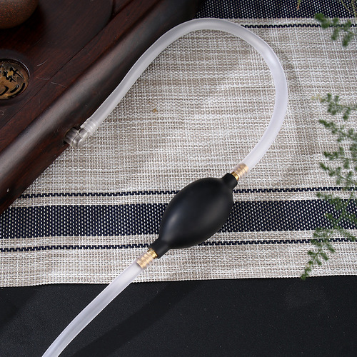 Tea tray drain pipe with absorbent ball Kung Fu tea set accessories coffee table tea table tea table suction pipe outlet water hose